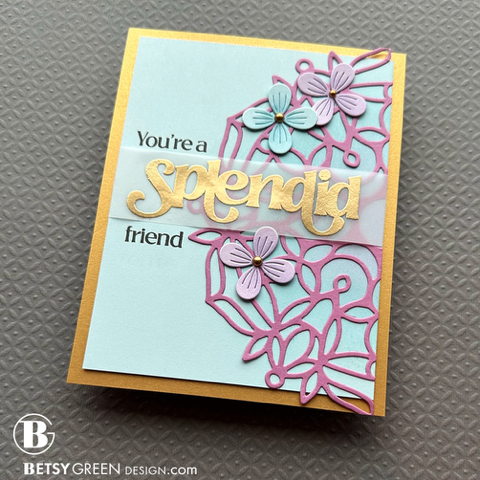 Simon Says Clear Stamps Splendid Sentiments 3038ssc Be Bold Splendid Card | color-code:ALT01