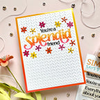 Simon Says Clear Stamps Splendid Sentiments 3038ssc Be Bold Splendid Card