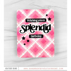 Simon Says Clear Stamps Splendid Sentiments 3038ssc Be Bold Splendid Card | color-code:ALT04