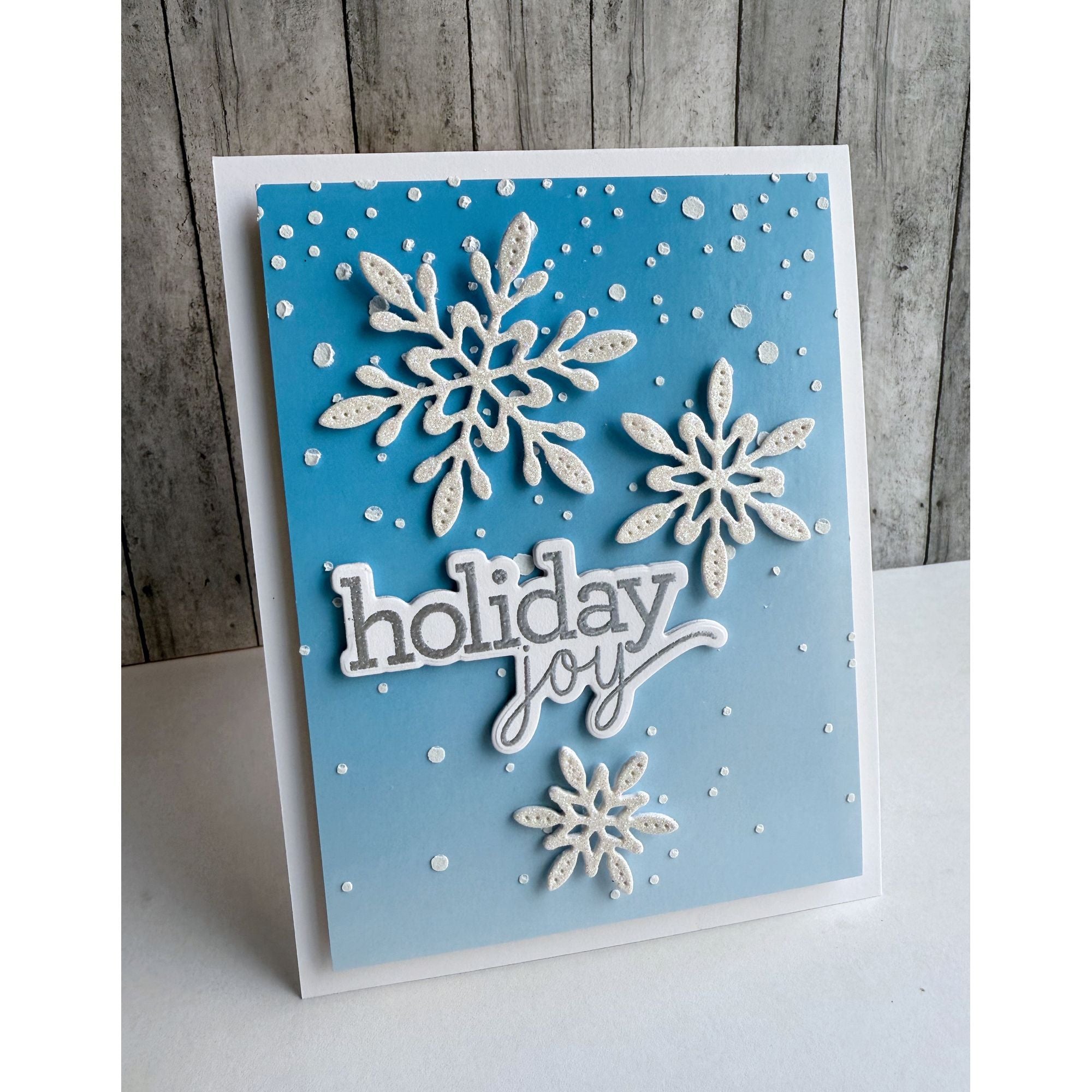 Simon Says Stamp Splendid Snowflakes Wafer Dies s1098 DieCember Christmas Card | color-code:ALT11
