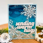 Simon Says Stamp Splendid Snowflakes Wafer Dies s1098 DieCember Winter Card
