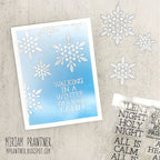 Simon Says Stamp Splendid Snowflakes Wafer Dies s1098 DieCember Winter Card | color-code:ALT09