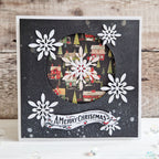 Simon Says Stamp Splendid Snowflakes Wafer Dies s1098 DieCember Christmas Card