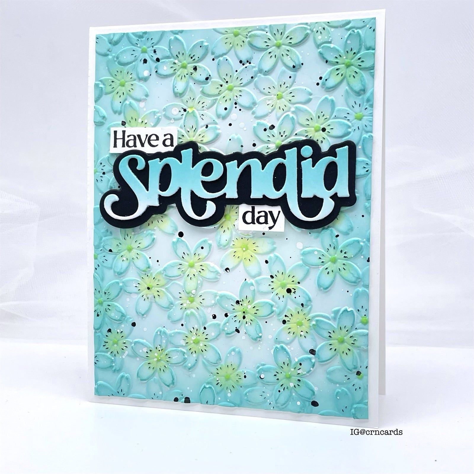 Simon Says Stamp Splendid Wafer Dies 1052sdc Be Bold Splendid Card
