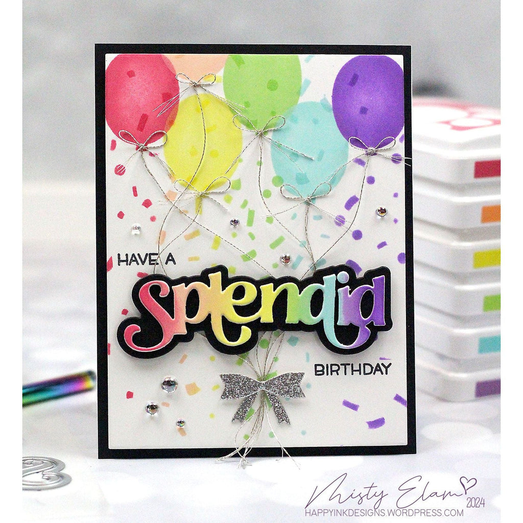 Simon Says Stamp Splendid Wafer Dies 1052sdc Be Bold Splendid Card | color-code:ALT01