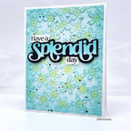 Simon Says Clear Stamps Splendid Sentiments 3038ssc Be Bold Splendid Card
