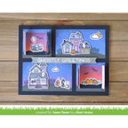 Lawn Fawn Spooky Village Clear Stamps lf2014 Ghostly
