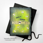 Simon Says Clear Stamps Spooky Windows 3092ssc Stamptember Halloween Card