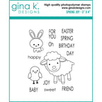 Gina K Designs SPRING JOY Clear Stamps 463