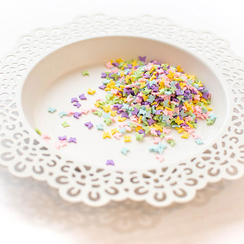 Pretty Pink Posh Spring Butterflies Clay Confetti product image