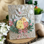 Simon Says Stamp Springtime Celebration Plate Wafer Die s1018 Favorite Things Easter Card | color-code:ALT10