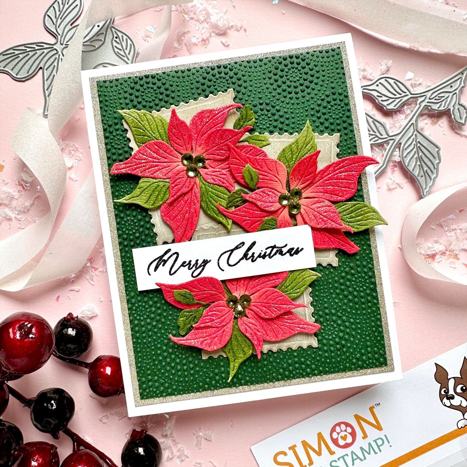 Simon Says Stamp Pawsitively Dazzling Gems Sprout se118 Festive Fun