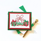Simon Says Stamps and Dies Squirrely Birthday set1041sb STAMPtember Christmas Card