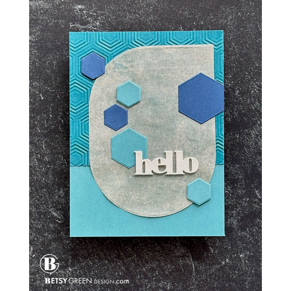 Simon Says Stamp Squovals Wafer Dies 8014sd You Are My Favorite Hello Card