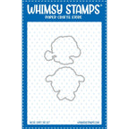 Whimsy Stamps Brain Fart Outline Dies WSD200