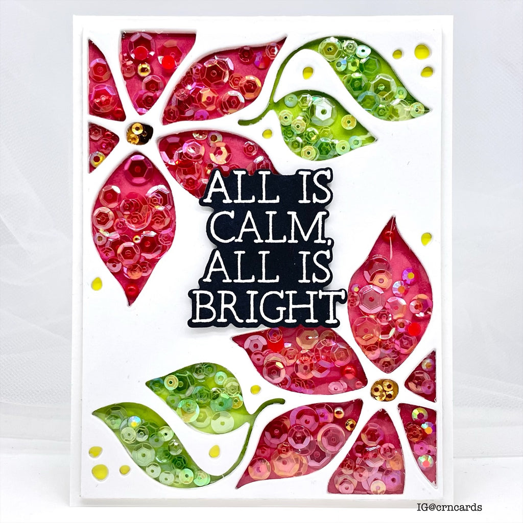 Simon Says Stamp Stacked Holiday Sentiments Wafer Dies 1493mdc And Everything Nice Christmas Card