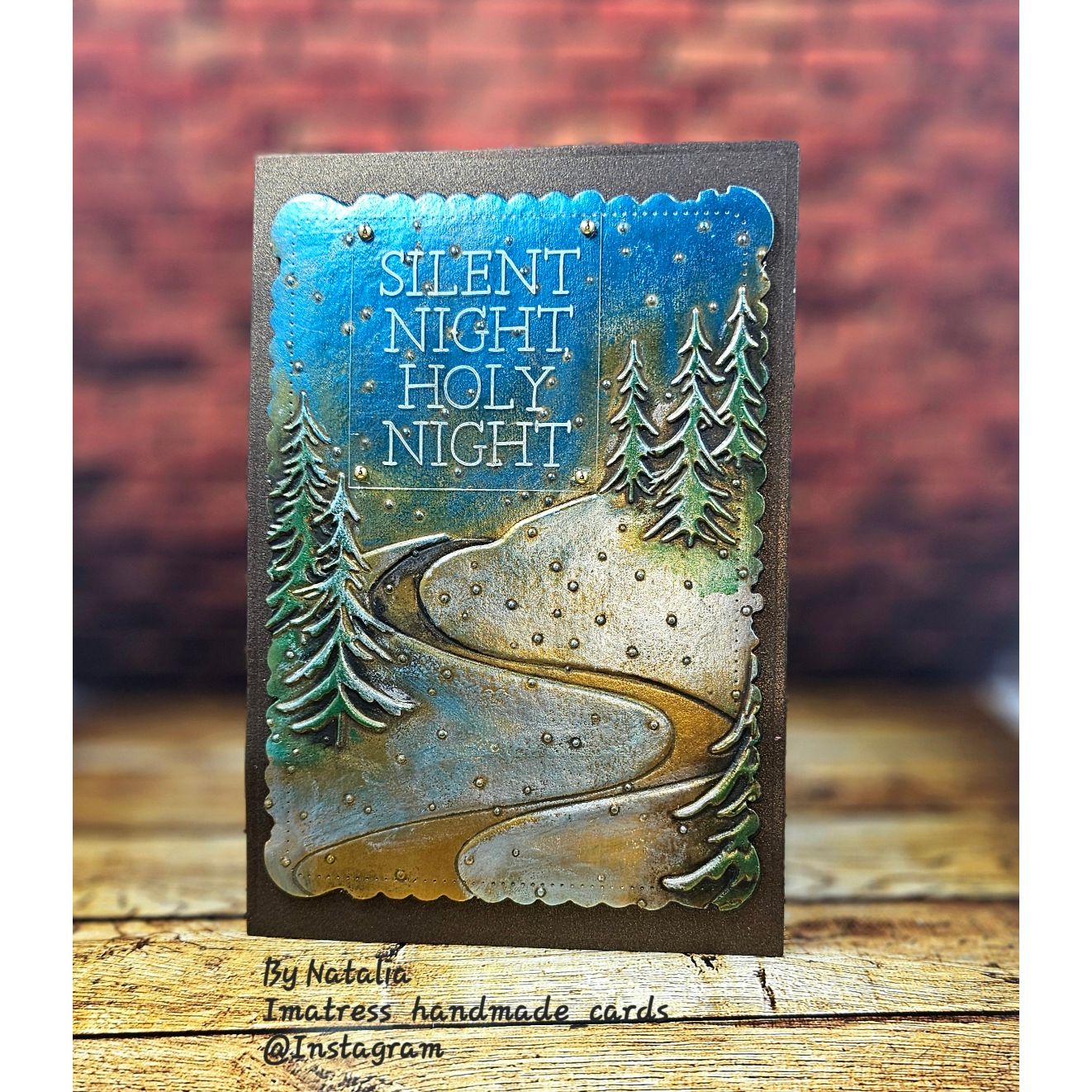 Simon Says Clear Stamps Stacked Holiday Sentiments 3337msc And Everything Nice Christmas Card