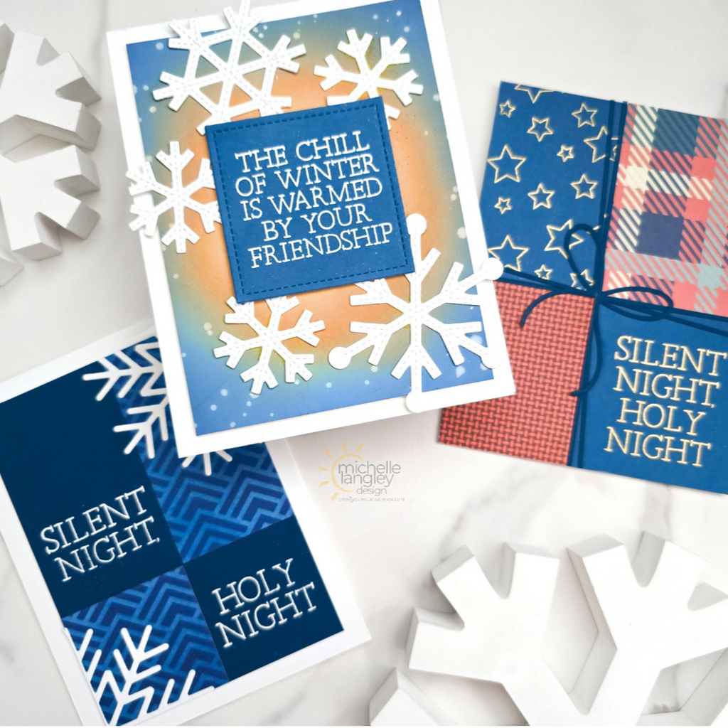 Simon Says Stamps and Dies Stacked Holiday Sentiments set1091sh And Everything Nice Christmas Cards | color-code:ALT01