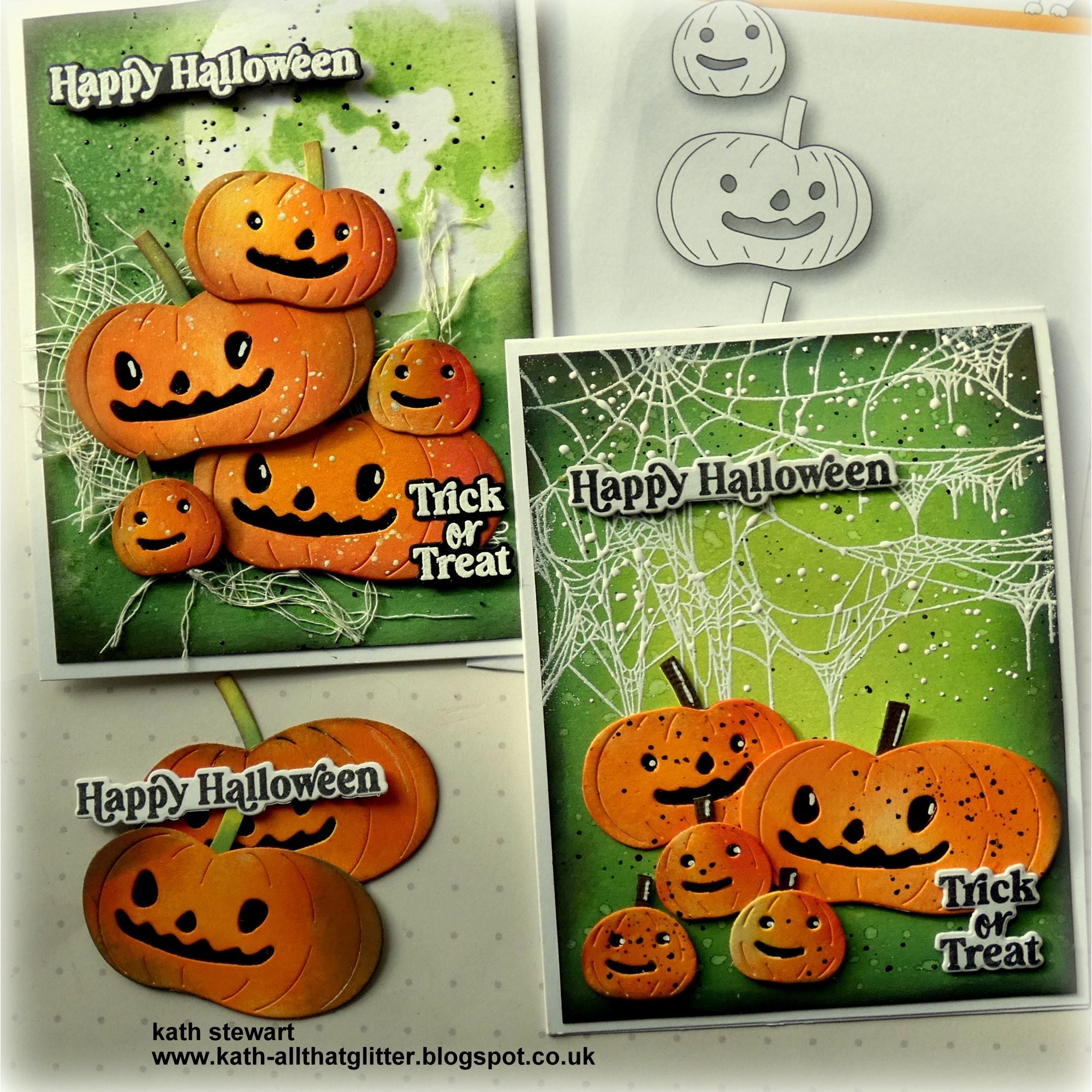 Simon Says Stamp Stack O Pumpkins Wafer Dies s904 Stamptember Halloween Cards | color-code:ALT01
