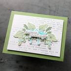 CZ Design Clear Stamps Making Spirits Bright cz290c Christmas Card | color-code:ALT01