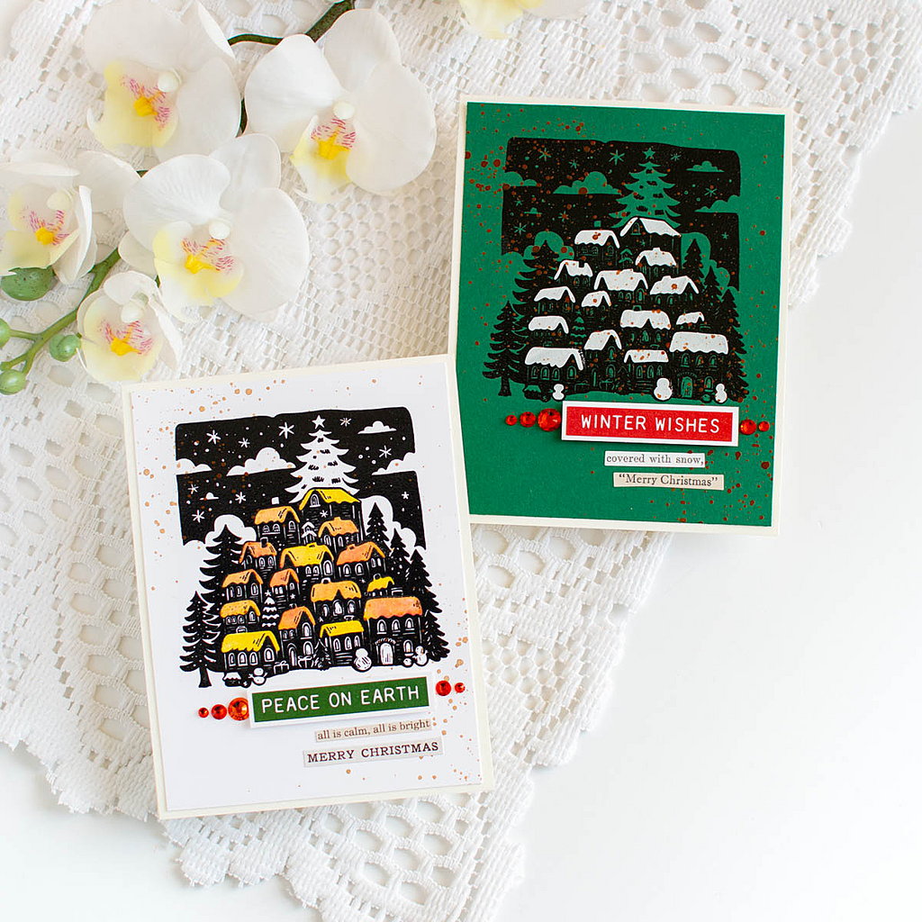 Simon Says Clear Stamps Bright Christmas 2363ssc Christmas Cards | color-code:ALT10