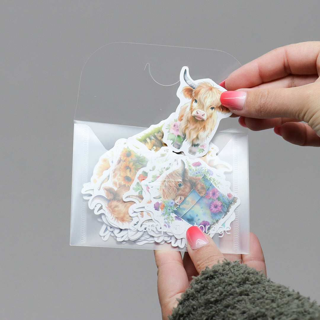 Stamp N Storage Mini Craft Pouch craft-Pouch-Mini open