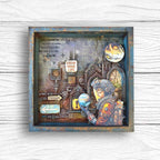 Stamperia A New Beginning Clear Stamps wtk238 female astronaut