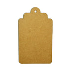 Stamperia A New Beginning Crafty Shapes Tag klsm81 brown