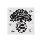 Stamperia A New Beginning The World Tree 5x5 Stencil kstds72 tree
