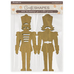 Stamperia Alice In Christmas Soldiers Crafty Shapes klsm64