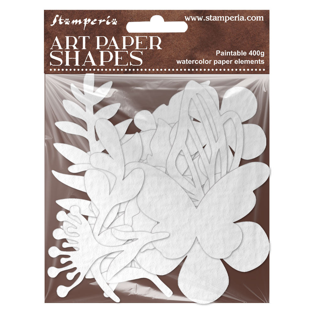 Stamperia All Around Art Laser Cut Paper Shapes sbcu001