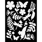 Stamperia All Around Art Laser Cut Paper Shapes sbcu001 dragonfly