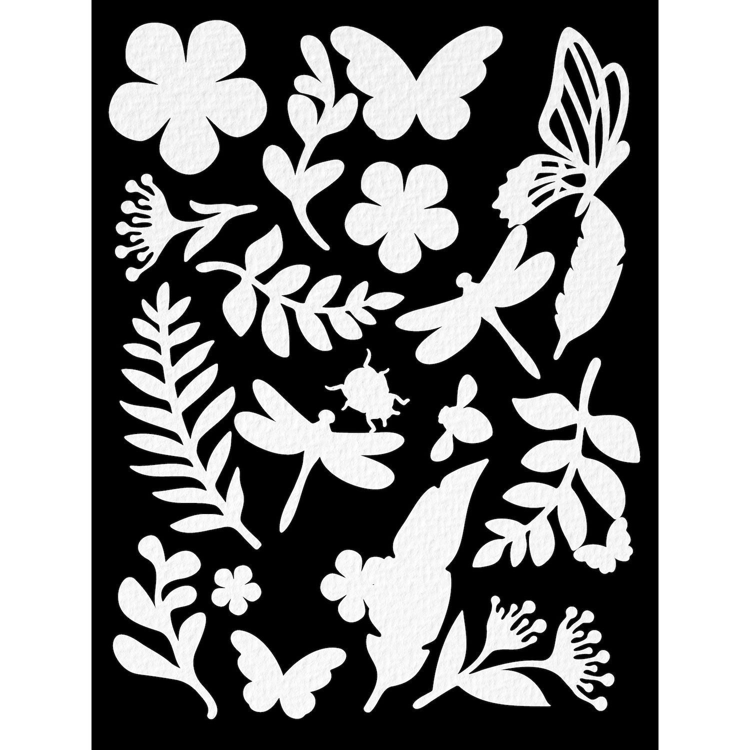 Stamperia All Around Art Laser Cut Paper Shapes sbcu001 dragonfly