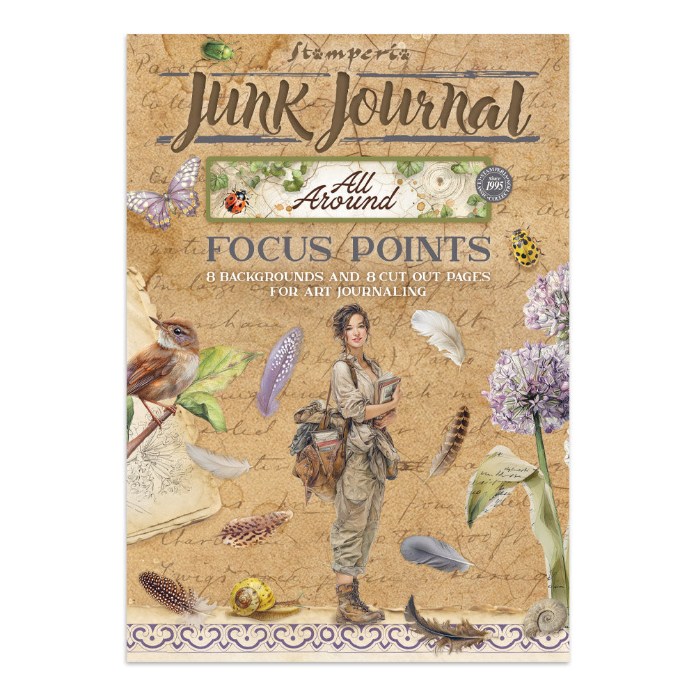 Stamperia All Around Focus Points Junk Journal sbjks02