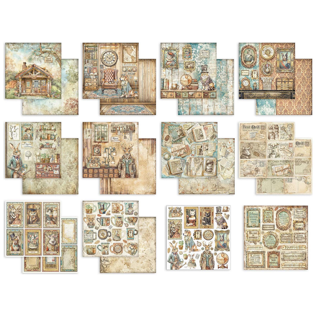 Stamperia Alterego 8x8 Paper sbbs115 product image