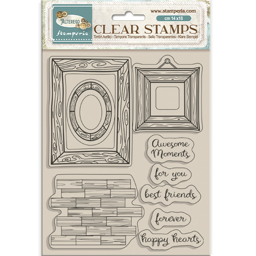 Stamperia Alterego Frames Clear Stamps wtk203