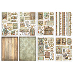Stamperia Alterego Washi Pad Sheets A5 sbw12 product image