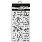 Stamperia Art Journaling Selection Secret Diary by Vicky Papaioannou bjs001 stencil