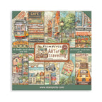 Stamperia Art Of Travelling 12x12 Paper sbbl164
