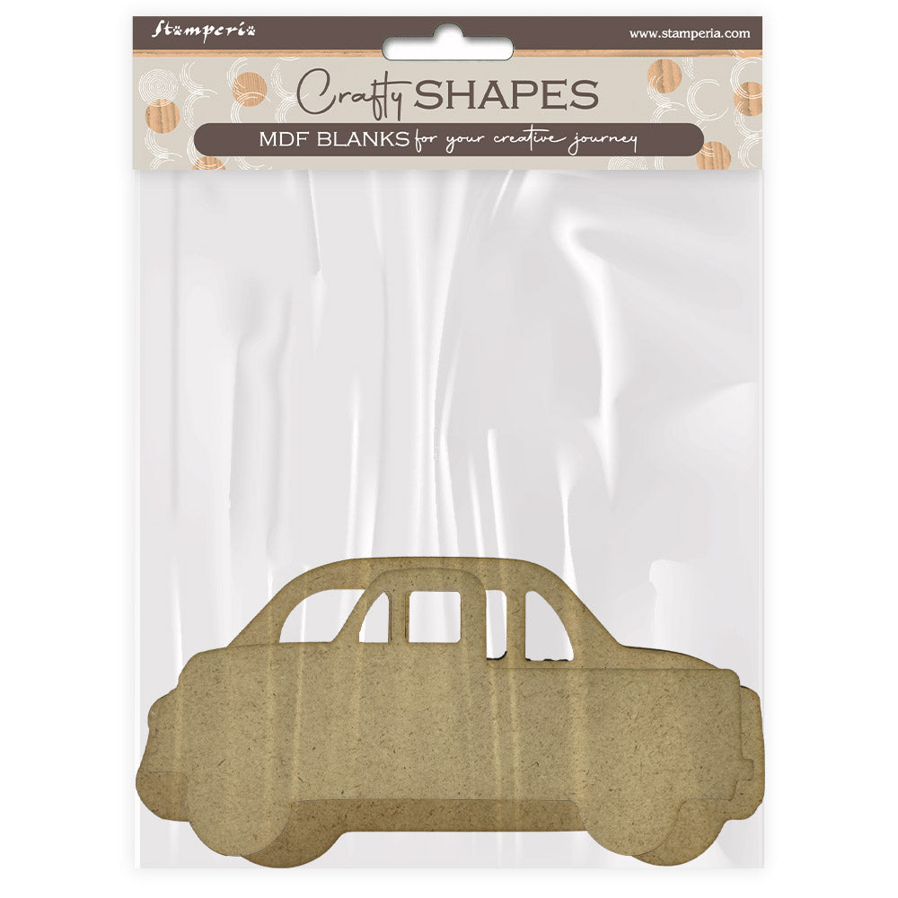 Stamperia Art Of Travelling Cars And Truck Crafty Shapes klsm32
