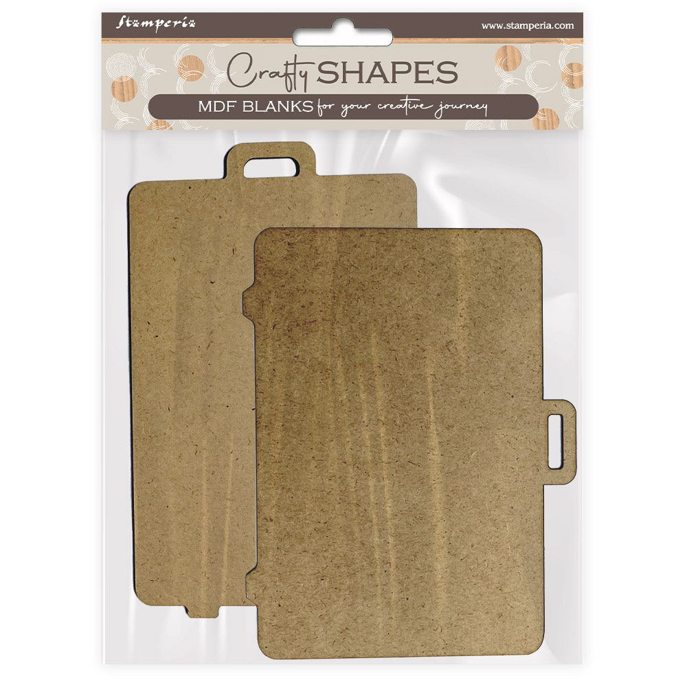 Stamperia Art Of Travelling Suitcases Crafty Shapes klsm33
