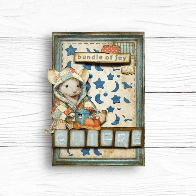 Stamperia Baby Junk journal sbjk12 bundle of joy