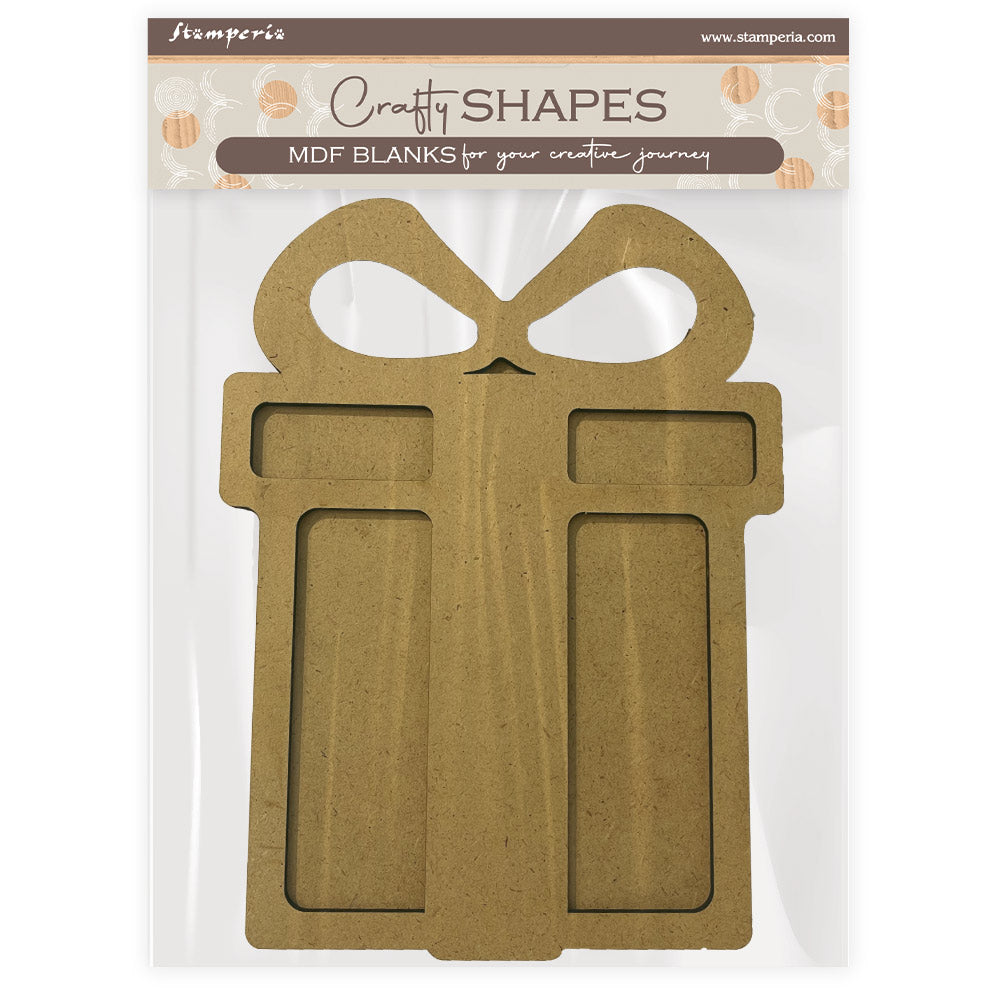Stamperia Candy Christmas Gift Crafty Shapes klsm60
