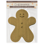 Stamperia Candy Christmas Gingerbreads Crafty Shapes klsm59

