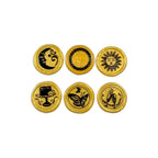 Stamperia Celebration Wax Seals Stamps Set waxsl02 samples