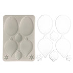 Stamperia Christmas Balls A5 Silicone Mould kacma613