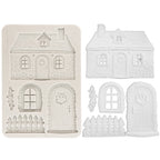 Stamperia Christmas Cottage A5 Silicone Mould kacma619