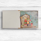 Stamperia Christmas Pinecones Pattern 10x5 Stencil kstdl171 presents tag joy 