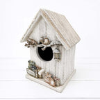 Stamperia Christmas Socks And Presents A5 Silicone Mould kacma620 bird house presents rabbit