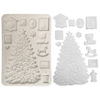 Stamperia Christmas Tree A5 Silicone Mould kacma621